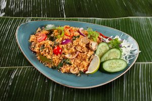 Smażony ryż z pastą Tom Yum